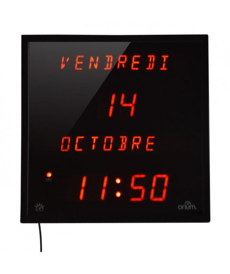 Horloge ORIUM - Date multi-langues