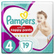 Pampers Premium Active Fit Pants Taille 4 8-14 kg - 19 Couches-Culottes