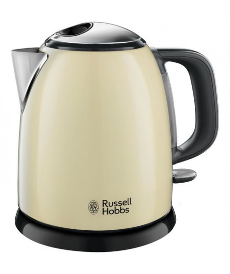 RUSSELL HOBBS 24994-70 - Bouilloire compacte Colours plus Creme intemporel 1 L