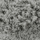 NEO YOGA Tapis de salon ou chambre - Microfibre extra doux - Ø 120 cm - Gris clair