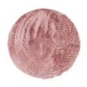 NEO YOGA Tapis de salon ou chambre - Microfibre extra doux - Ø 90 cm - Rose