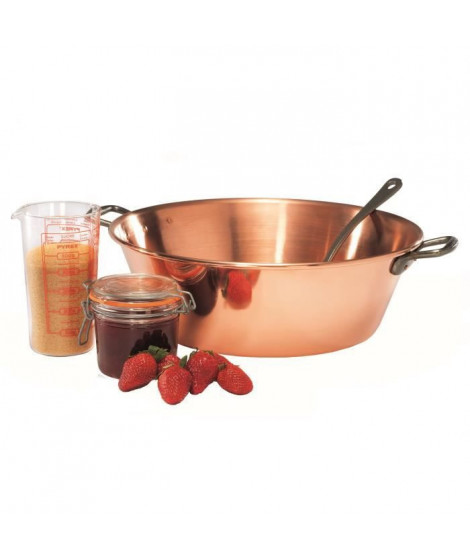 BAUMALU Bassine a confiture cuivre - 38 cm