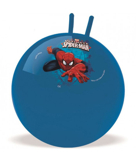 SPIDERMAN - Ballon sauteur - Jeu de Plein Air - Garçon - A partir de 3 ans.