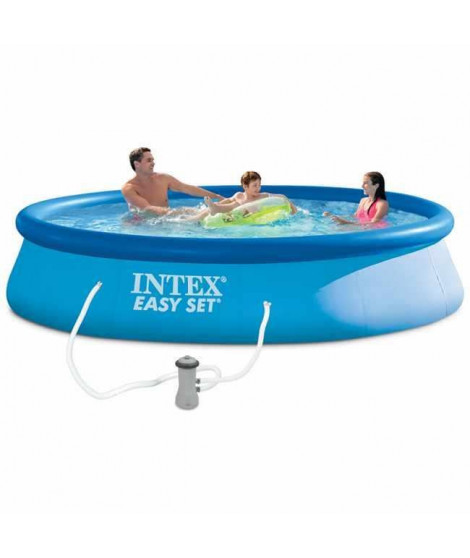 INTEX Kit piscine autoportée Easy Set - Ø396 x 83 cm
