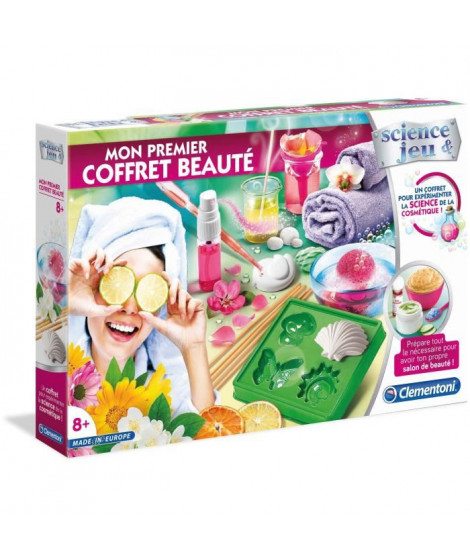 CLEMENTONI Science & Jeu -Mon premier coffret Beauté - Jeu scientifique