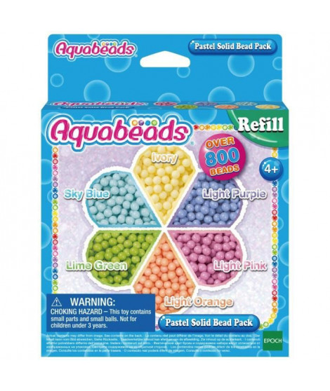 AQUABEADS Recharge Perles Pastel