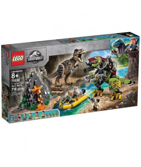 LEGO Jurassic World? 75938 La bataille du T. rex contre le Dino-Mech