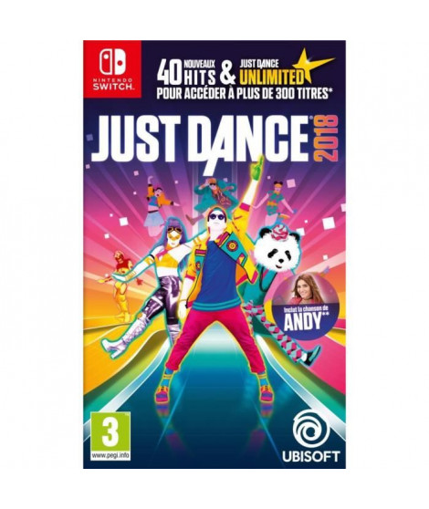 Just Dance 2018 Jeu Switch