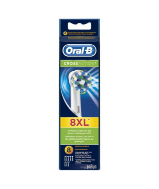 Oral-B CrossAction 8 brossettes de rechange
