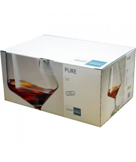 SCHOTT ZWIESEL Boîte de 6 verres a cognac Pure - 61,6 cl