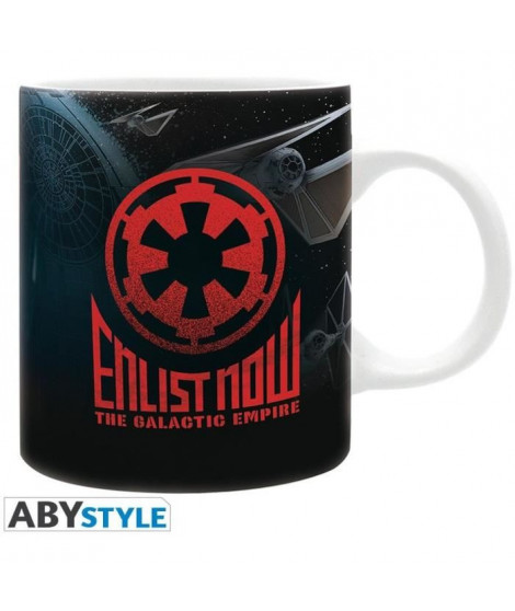 Mug Star Wars - 320 ml - "Rogue One / Enlist Now" - subli - boîte - ABYstyle