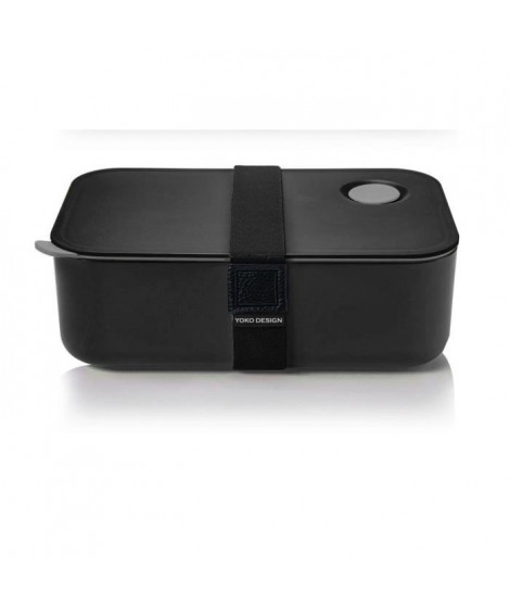 YOKO DESIGN Lunch Box avec séparation réglable et amovible 1 L noir