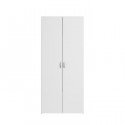 VARIA Armoire 2 portes décor blanc L81 cm