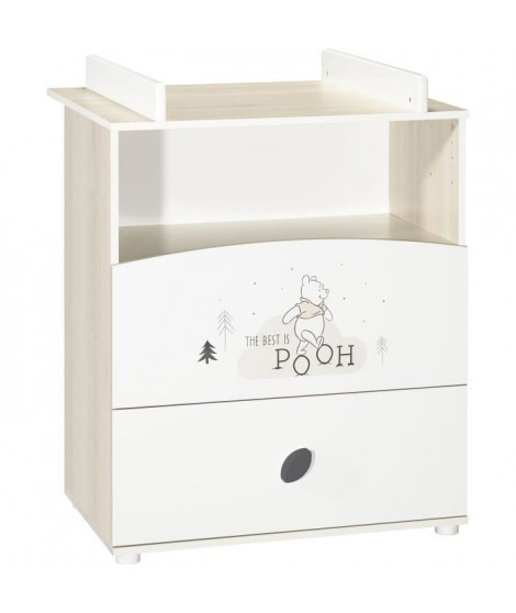 BABY PRICE - WINNIE - commode a langer 2 tiroirs + 1 niche winter retreat