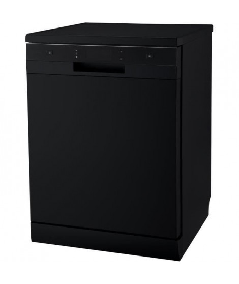 CONTINENTAL EDISON CELV1444B - Lave vaisselle pose libre - 14 couverts - 44 dB - A++ - L 60 cm - Bandeau noir