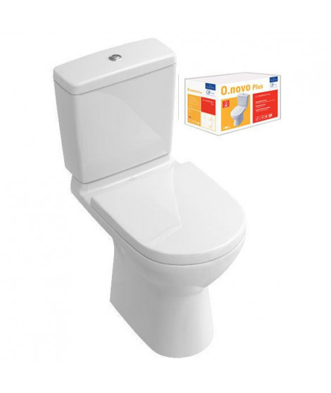 VILLEROY & BOCH Pack WC sur pied O.novo Plus sortie verticale