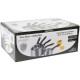CREALYS 501534  set de 5 casseroles inox induction