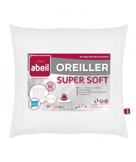 ABEIL Oreiller moelleux SUPERSOFT 60x60cm