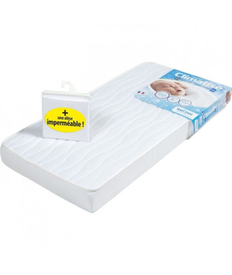 YOOPIDOO Matelas climatisé 60x120 cm + Alese