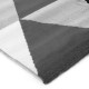 TAO SCANDI Tapis de salon - 120 x 170 cm - Polypropylene - Noir