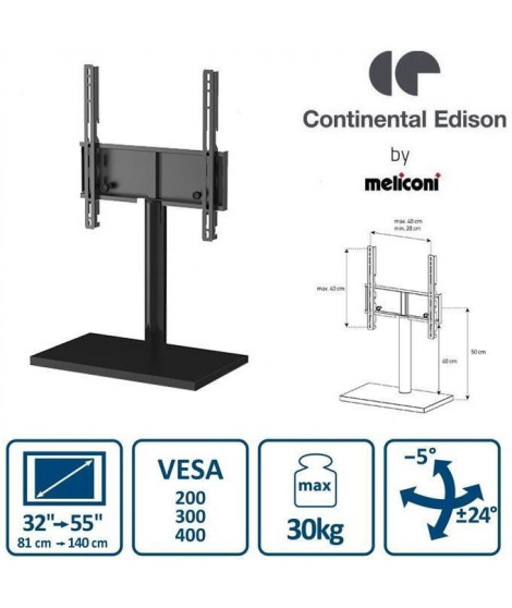 Continental Edison Support TV Pied Central (32'' a 55'')