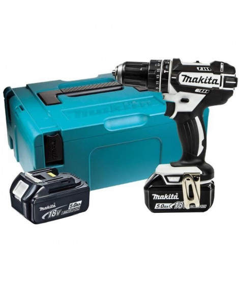 MAKITA Perceuse Visseuse - 18V 5Ah - Ø13 mm