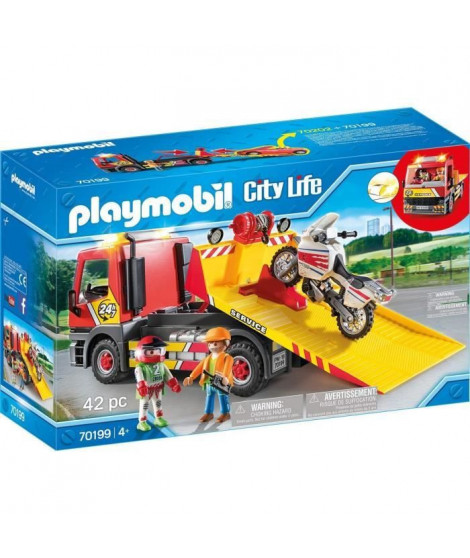 PLAYMOBIL 70199 - City Life - Camion de dépannage  - Nouveauté 2020