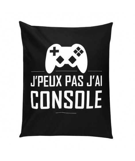 Pouf XXL GAMER Tissu imperméable - Noir - 100x120 cm