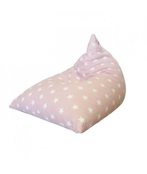 Berlingot STAR Coton Rose - 75x85xH75cm