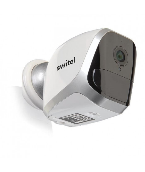 SWITEL Coip200B Caméra de vidéosurveillance wifi sur batterie avec Vision jour/nuit