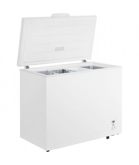 HISENSE FT325D4BW2 - Congélateur coffre 250L - froid statique réversible - A++ - L11,4xH83,3 - Blanc