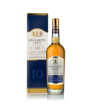 KilMartin Glen - 10 ans - Scotch Whisky Single Malt - Etui - 43.0% Vol. - 70 cl
