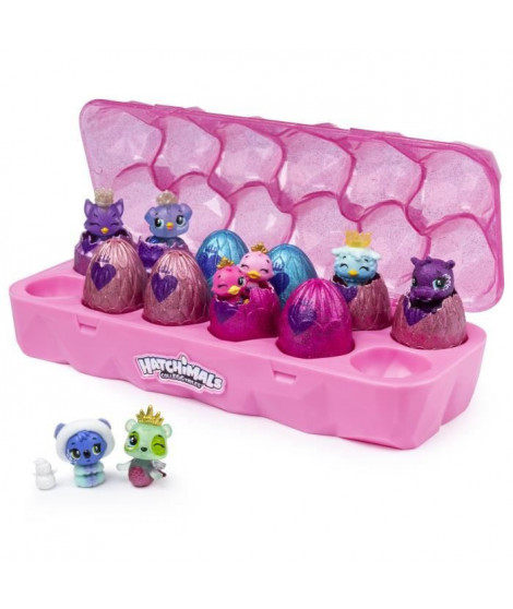 HATCHIMALS - Boite de 12 Hatchimals Saison 6 - Modele aléatoire