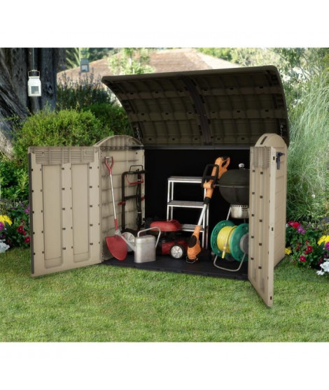 Grand coffre multifonctions en PVC pour le jardin 2000L