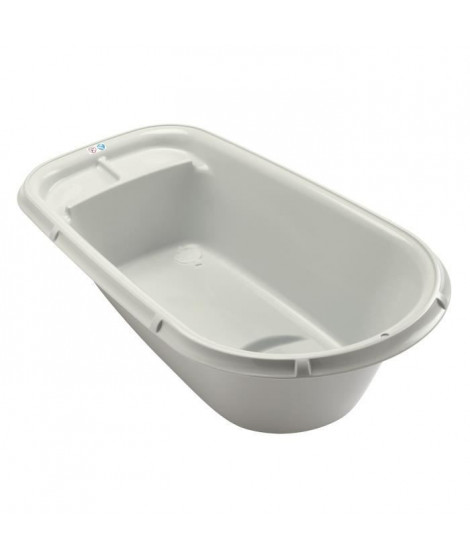 THERMOBABY Baignoire Luxe avec Bouchon de Vidange Gris Agate