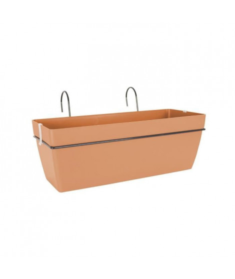 ARTEVASI Kit Jardiniere Capri - 12,8 L - 50,5 x 30,5 x 18,5 cm - Terre cuite claire