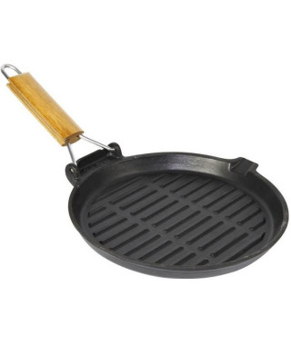 Crealys Grill - 512207 - Rond Fonte Emaille Induction