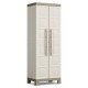 KETER Armoire Utilitaire EXCELLENCE - Beige et Taupe - 65 x 45 x 182 cm