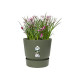 ELHO Pot de fleurs rond Greenville 47 - Extérieur - Ø 47 x H 44,1 cm - Vert feuille