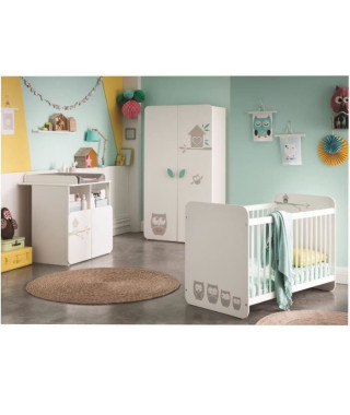 Hiboux Chambre Bebe Complete Lit 60x1 Cm Armoire Commode Alienor Loisirs Com Hiboux Chambre Bebe Complete Lit 60x1 Cm Armoire Commode Alienor Loisirs Com