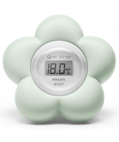 PHILIPS AVENT SCH480/00 Thermometre de bain numérique bébé - Vert
