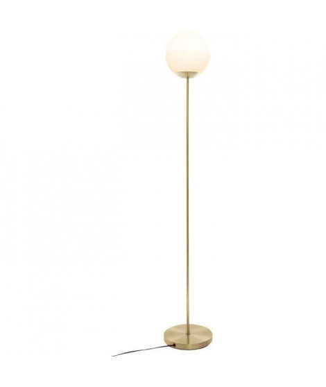 Lampadaire droit - E14 - 60 W - H. 134 cm - Or