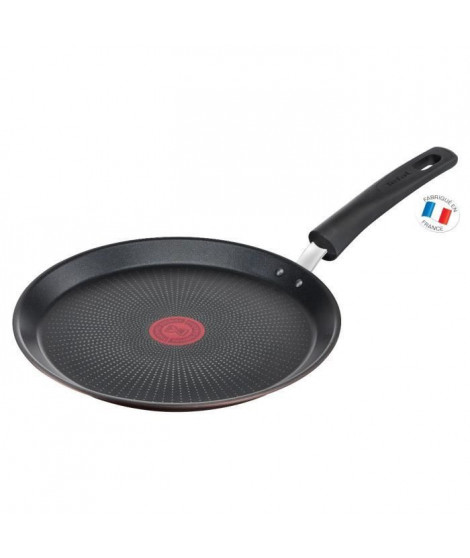 TEFAL G2543902 Poele a crepe 28 cm ECO-RESPECT - antiadhésive - Tous feux dont induction - Made in France