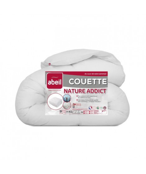 ABEIL Couette Nature Addict - 200 x 200 cm - Blanc