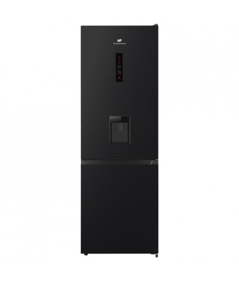 CONTINENTAL EDISON CEFC288NFB Réfrigérateur combiné 288L (205L+83L) - 1,784x59,5x59,2 cm - A+ - Noir