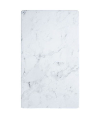 Tapis de cuisine Marble - 45 x 75 cm - Blanc