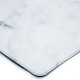 Tapis de cuisine Marble - 45 x 120 cm - blanc