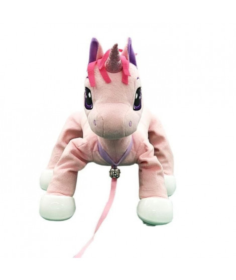 LES TOUFOUS Licorne Rose - Peluche