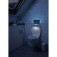 ALLIBERT Abattant de toilette a fermeture silencieuse Nighty 2 - Blanc brillant