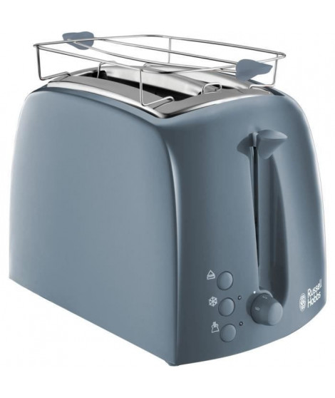 Russell Hobbs 21644-56 Toaster Grille-Pain Texture Fentes Larges - Gris